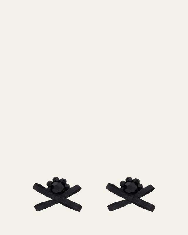 Petite Bow and Daisy Stud Earrings